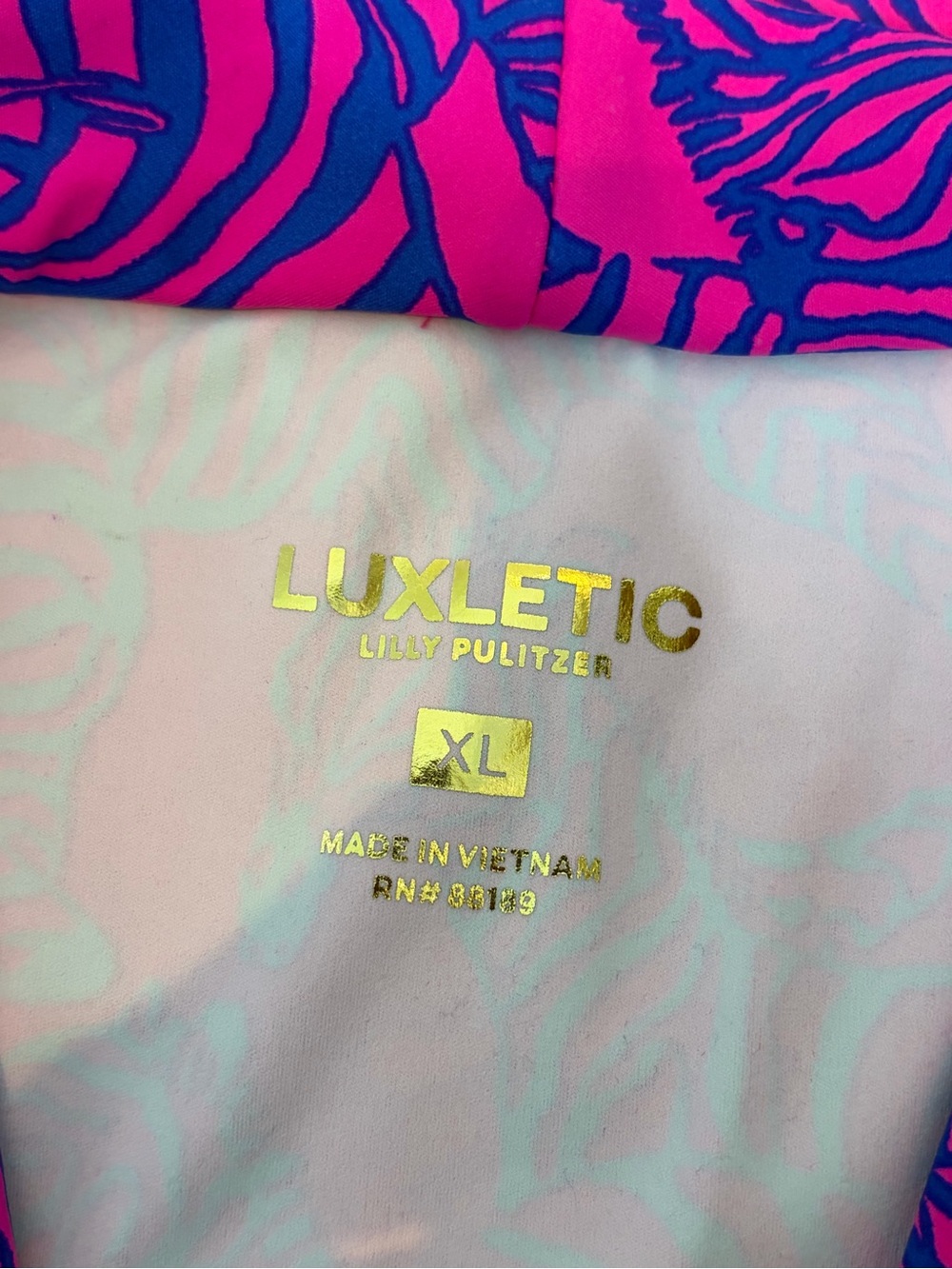 Lilly Pulitzer luxletic Federica Athetic tennis workout activewear dress size x - Picture 3 of 16